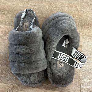 Ugg fluff yeah slides/slippers